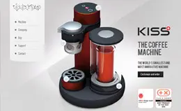 Gotec咖啡机产品介绍网站