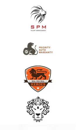 30个以狮子为元素的logo设计