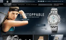 西铁城手表网站