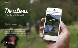 Directions App GPS在野外