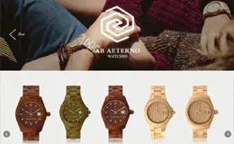 AB AETERNO唯一的木制手表