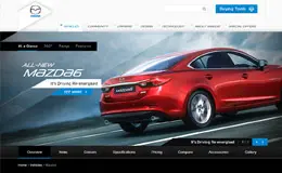 Mazda6车型网站