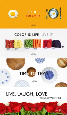 firstlook购物网站图片Banner设计