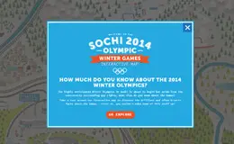 2014索契冬奥会交互地图