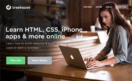 Treehouse学习网页设计，网站开发
