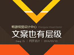 搜狐畅游：文案也有层级