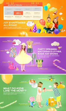 儿童节banner设计欣赏