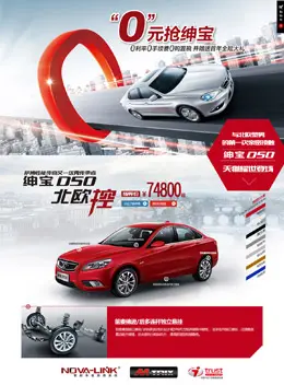 北京汽车官方旗舰店店铺首页设计