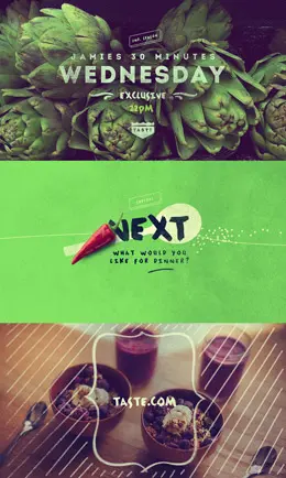 食品Banner设计欣赏