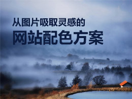 从图片吸取灵感的网站配色方案