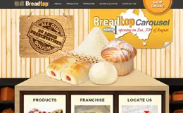 Breadtop新鲜面包，蛋糕，饼干和糕点