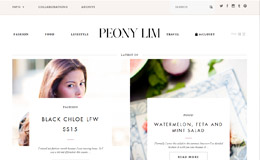 Peony Lim 时尚，食物，旅行和生活方式