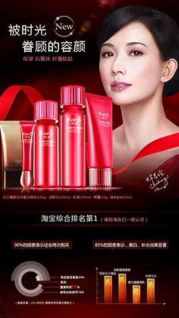 韩束化妆品产品详情页设计