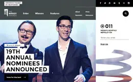 Webby奖专题网站