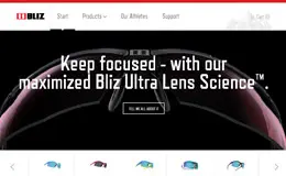 Bliz眼睛产品购物网站