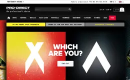 Pro-Direct体育用品电商网站