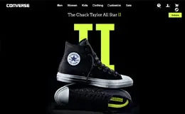 The Converse Chuck II 鞋子网站