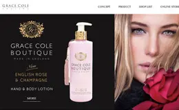GRACE COLE时尚品牌网站