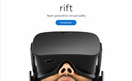 Oculus头戴式显示器产品网站