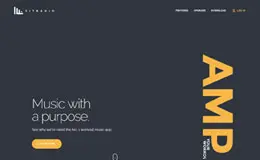 飞度-无线电DJ音乐应用程序产品网站