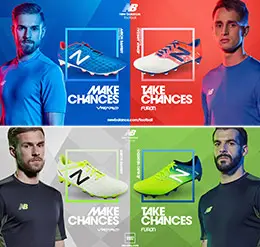 New Balance运动鞋banner设计欣赏