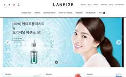 韩国laneige化妆品网站