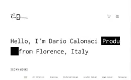 Dario Calonaci设计网站