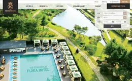 韩国kensington奢华酒店网站