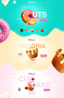 ADHOUSE糖果网站设计