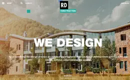 RD Construction 建筑企业网站