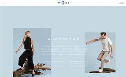 Kit and Ace服饰网站