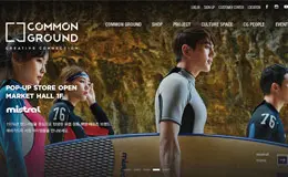 COMMON GROUND韩国商场网站