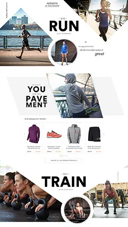 体育专题网页设计