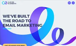 Clever Elements电子邮件营销软件产品网站