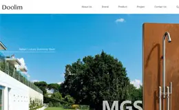 Doolim卫浴产品企业网站