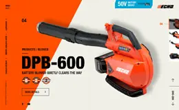 Echo园林农机产品网站