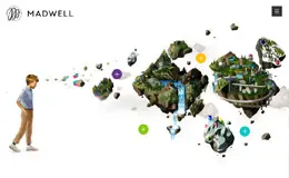 Madwell广告和营销机构网站