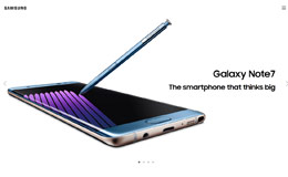 三星Galaxy-S7智能手机产品网站