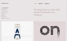 美国纽约Berkeley Poole设计网站