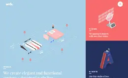 wrk法国创意网站工作室