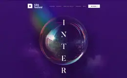 比利时KIKK Festival-视觉艺术，建筑设计和互动媒体机构网站