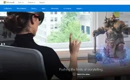 Microsoft HoloLens产品网站