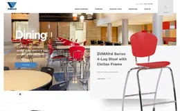 virco美国学校的家具和设备产品网站