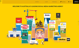 Hello Social社会媒体营销机构设计公司网站