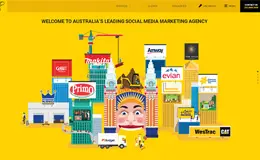 Hello Social社会媒体营销机构设计公司网站