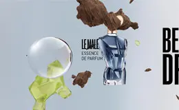 Jean Paul Gaultier精华香水时尚网站设计