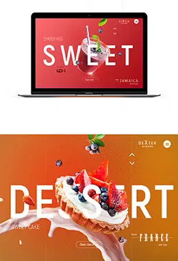 Dexter咖啡馆网站设计