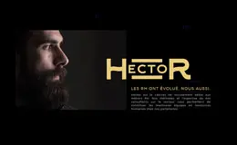 Hector-人力资源招聘公司的演变创意网站