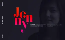 JENNYJOHANNESSON设计师个人作品网页