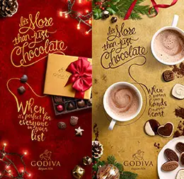 红色喜庆圣诞节banner海报设计